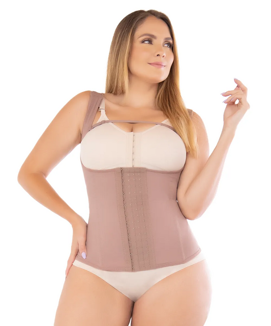 High-control waist cincher with ultrafit skin abdominal shaping and support
