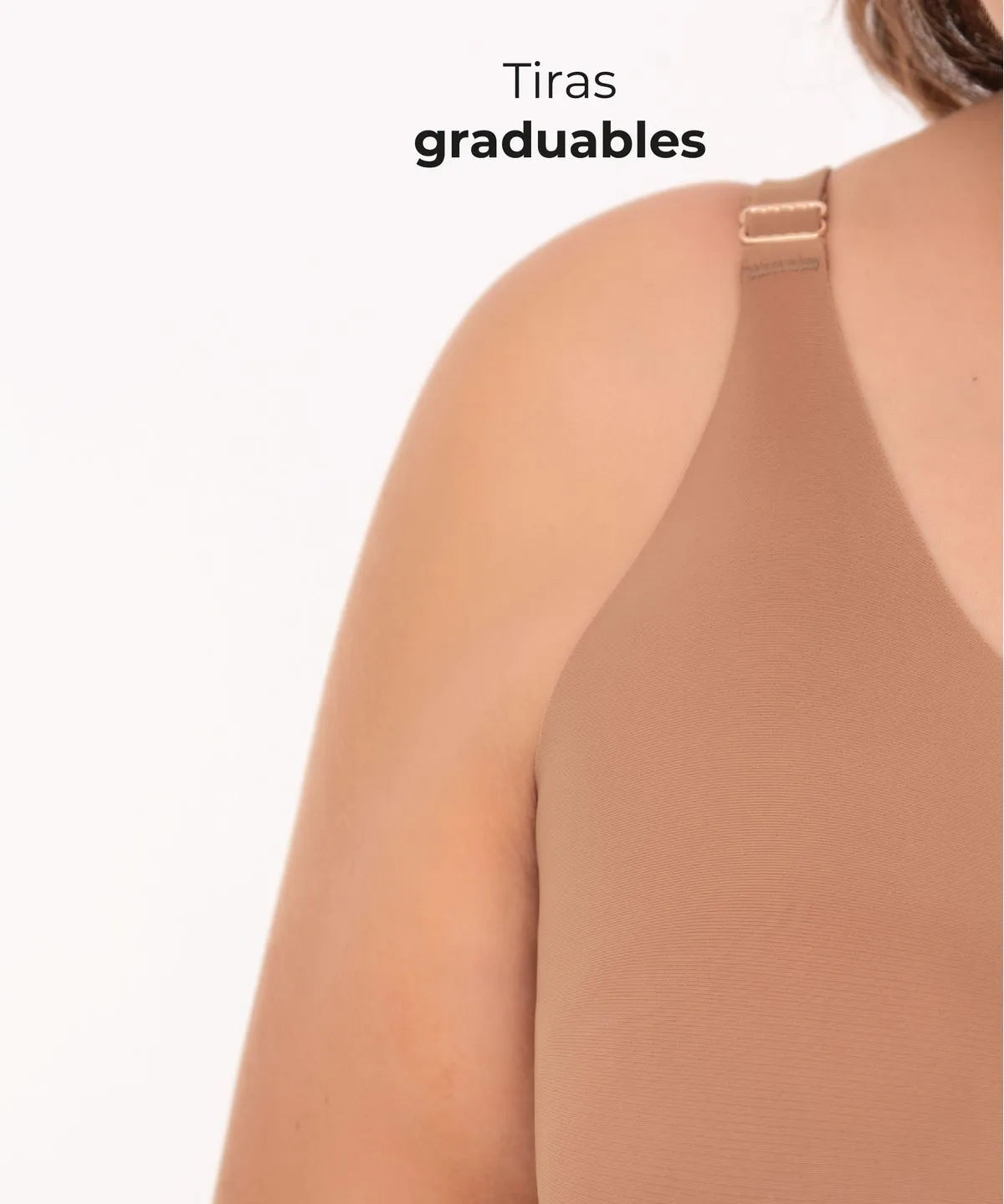 Seamless invisible mid-thigh bodysuit with full control and shaping