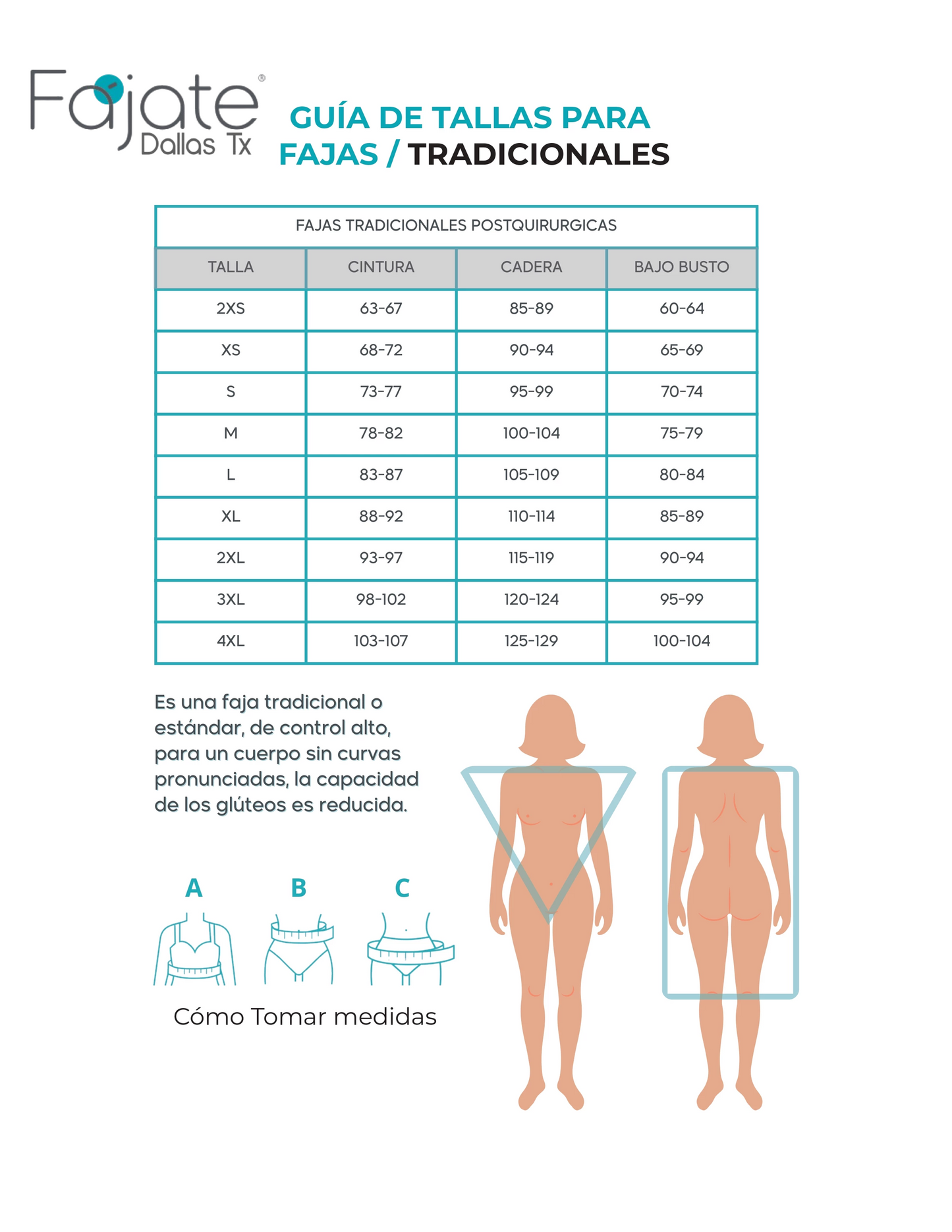 High compression knee-length post-surgical girdle with open bust and buttock enhancement